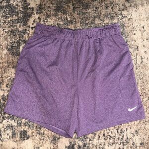 Nike Dri-Fit Purple Shorts Size Medium
